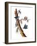 Audubon: Nuthatch-John James Audubon-Framed Giclee Print