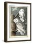 Audubon's Snowy Owl-John James Audubon-Framed Art Print
