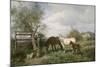 Auf dem Lande. Um 1885-Ludwig Fay-Mounted Giclee Print