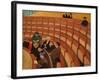 Auf der 3.Galerie im Théatre au Châtelet 1895-Felix Vallotton-Framed Giclee Print