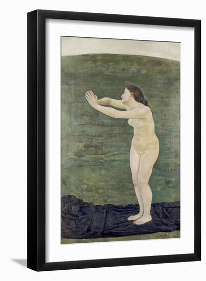 Aufgehen Im All, 1892-Ferdinand Hodler-Framed Giclee Print