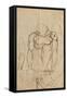 Aufsteigender-Henry Fuseli-Framed Stretched Canvas