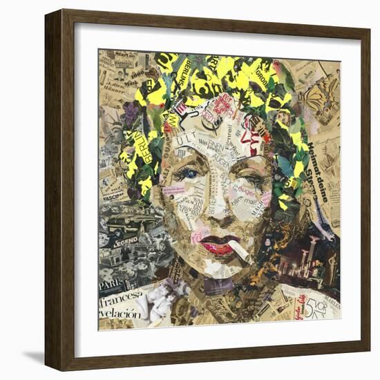 Augenblick Mal!-Ines Kouidis-Framed Giclee Print