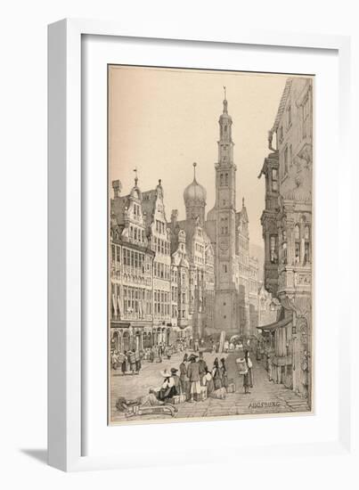 'Augsburg', c1820 (1915)-Samuel Prout-Framed Giclee Print