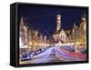 Augsburg, Germany Cityscape.-SeanPavonePhoto-Framed Stretched Canvas