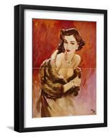 August, 1953-David Wright-Framed Art Print