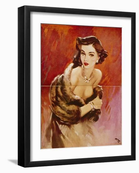 August, 1953-David Wright-Framed Art Print