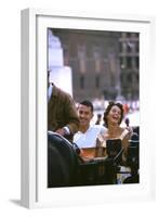 August 1960: Harold Connolly and His Wife Olga Fikotova at the 1960 Rome Olympic Games, Rome-Mark Kauffman-Framed Photographic Print