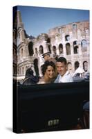 August 1960: Harold Connolly and His Wife Olga Fikotova at the 1960 Rome Olympic Games, Rome-Mark Kauffman-Stretched Canvas