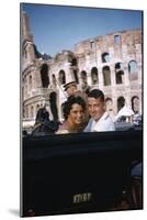 August 1960: Harold Connolly and His Wife Olga Fikotova at the 1960 Rome Olympic Games, Rome-Mark Kauffman-Mounted Photographic Print