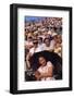 August 1960: Spectators at the 1960 Rome Olympic Summer Games-James Whitmore-Framed Photographic Print