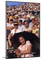 August 1960: Spectators at the 1960 Rome Olympic Summer Games-James Whitmore-Mounted Photographic Print