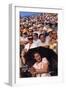 August 1960: Spectators at the 1960 Rome Olympic Summer Games-James Whitmore-Framed Photographic Print