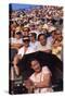 August 1960: Spectators at the 1960 Rome Olympic Summer Games-James Whitmore-Stretched Canvas