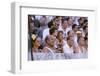 August 25, 1960: Spectators at the 1960 Rome Olympics' Opening Ceremony-Mark Kauffman-Framed Premium Photographic Print