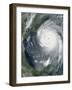 August 28, 2005, Hurricane Katrina Approaching the Gulf Coast-Stocktrek Images-Framed Photographic Print