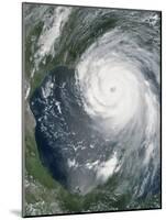 August 28, 2005, Hurricane Katrina Approaching the Gulf Coast-Stocktrek Images-Mounted Photographic Print