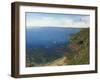 August Afternoon - Whitsand Bay from Rame Head Cornwall-Richard Harpum-Framed Art Print