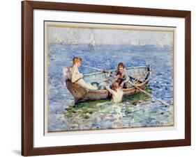 August Blue, circa 1911-Henry Scott Tuke-Framed Giclee Print