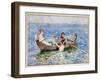 August Blue, circa 1911-Henry Scott Tuke-Framed Giclee Print