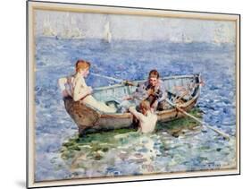 August Blue, circa 1911-Henry Scott Tuke-Mounted Giclee Print