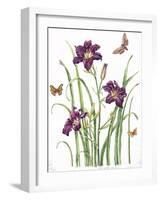 August Bouquet 1-Janneke Brinkman-Salentijn-Framed Giclee Print