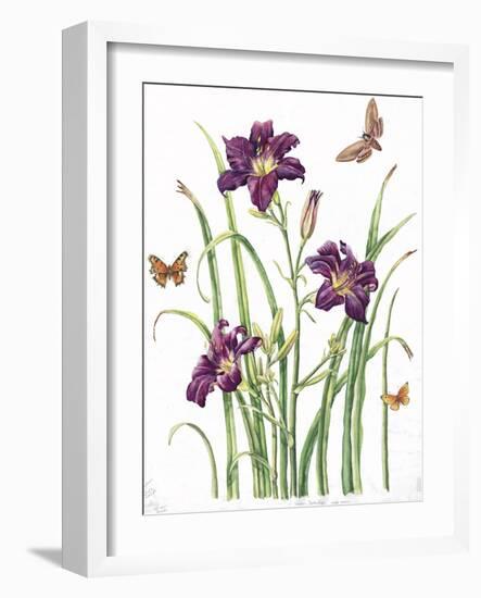 August Bouquet 1-Janneke Brinkman-Salentijn-Framed Giclee Print