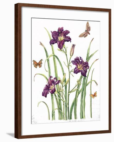 August Bouquet 1-Janneke Brinkman-Salentijn-Framed Giclee Print