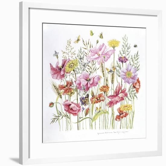 August Bouquet 2-Janneke Brinkman-Salentijn-Framed Giclee Print