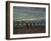 August Bridge in Dresden-Caspar David Friedrich-Framed Giclee Print