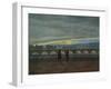 August Bridge in Dresden-Caspar David Friedrich-Framed Giclee Print