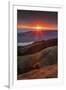 August Burn, Sunset Marin Mount Tam, Northwern California.jpg-Vincent James-Framed Photographic Print