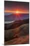 August Burn, Sunset Marin Mount Tam, Northwern California.jpg-Vincent James-Mounted Photographic Print