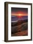 August Burn, Sunset Marin Mount Tam, Northwern California.jpg-Vincent James-Framed Photographic Print