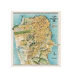 Map of San Francisco, California, 1912-August Chevalier-Art Print
