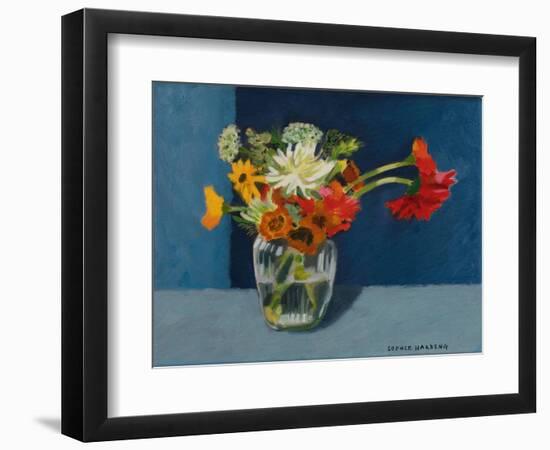 August Flowers-Sophie Harding-Framed Giclee Print