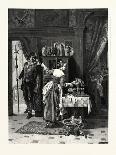 The Cavalier's Return, 1855-August Friedrich Siegert-Giclee Print