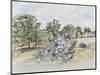 August from Our Window, 2007-Caroline Hervey-Bathurst-Mounted Giclee Print