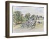 August from Our Window, 2007-Caroline Hervey-Bathurst-Framed Giclee Print