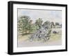 August from Our Window, 2007-Caroline Hervey-Bathurst-Framed Giclee Print