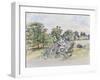 August from Our Window, 2007-Caroline Hervey-Bathurst-Framed Giclee Print