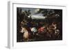 August' (From the Series 'The Seasons), Late 16th or Early 17th Century-Leandro Bassano-Framed Giclee Print