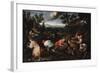 August' (From the Series 'The Seasons), Late 16th or Early 17th Century-Leandro Bassano-Framed Giclee Print