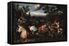 August' (From the Series 'The Seasons), Late 16th or Early 17th Century-Leandro Bassano-Framed Stretched Canvas
