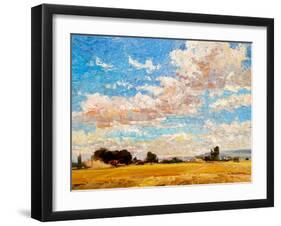 August Harvest-Robert Moore-Framed Art Print