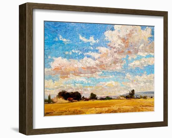 August Harvest-Robert Moore-Framed Art Print