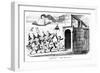 August - Idees Napoliennes, 19th Century-George Cruikshank-Framed Giclee Print