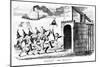 August - Idees Napoliennes, 19th Century-George Cruikshank-Mounted Giclee Print