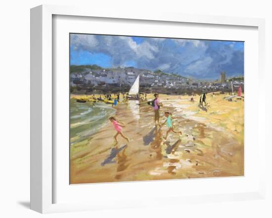 August in St Ives 2013-Andrew Macara-Framed Giclee Print