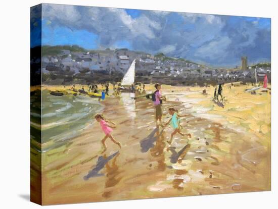 August in St Ives 2013-Andrew Macara-Stretched Canvas